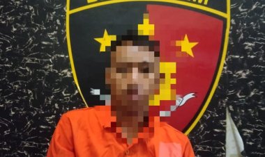 Pura-pura Meminta Sumbangan, Seorang Pemuda Ditangkap Polres Lamtim Karena Mencuri Handphone
