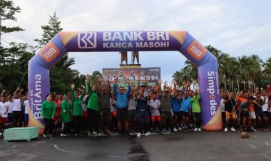 Kapolres Lepas Peserta Lomba Lari HUT TNI