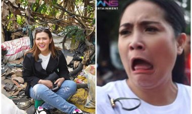 Nagita Slavina di Cap Sombong, Rey Utami Justru Tuai Pujian Rela Duduk di Tumpukan Sampah Sama Pemulung.