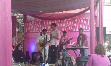 LAUNCHING GLAMOURE COSMETICS JUSTMINE BEAUTY, DYRGA DADALI BAWAKAN LAGU LEGENDARIS