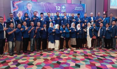 Caleg PAN OKU Raya ikuti Bimtek,Pemahaman strategi pemenangan pemilu