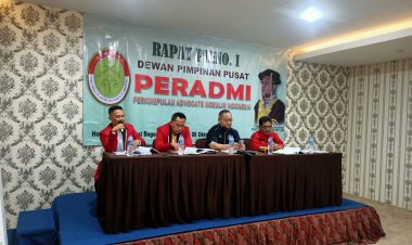 DPP PERADMI (PERKUMPULAN ADVOCATE MOESLIM INDONESIA) MELAKSANAKAN RAPAT PLENO PERTAMA DI HOTEL GREEN FORREST BOGOR BERSAMA PROF. DR. SUHENDAR SE.SH.LLM (KETUA UMUM)
