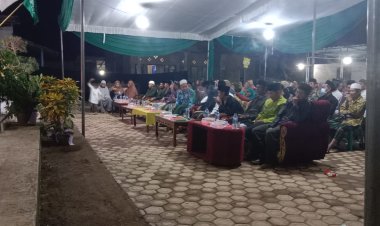 Warga Antusias Ikuti Peringatan Maulid Nabi Muhammad yang Digelar Masjid Darul UUlum Dusun 3A, 3B Karawang Cimarias