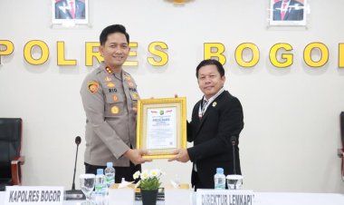 Polres Bogor Raih Penghargaan Presisi Award dari Lemkapi
