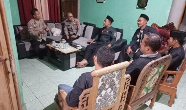 Ciptakan Kamtibmas Kondusif, Polisi Jum'at Curhat Ke Warga PSHT Baradatu