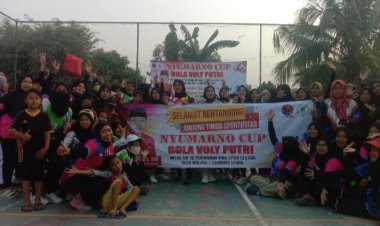 Turnamen Bola Voli Putri  "Nyumarno Cup" Anggota DPRD Kabupaten Bekasi