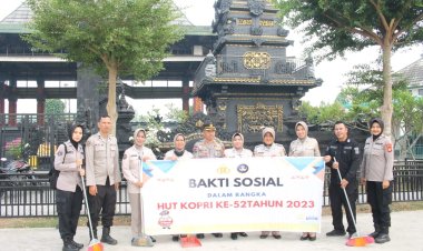 Menyambut HUT KORPRI ke -52 PNS Kepolisian Daerah menyelenggarakan Bakti Religi