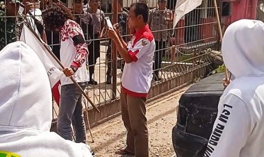 Aksi Demonstrasi LSM PMPRI Guncang Kantor PTPN IV Kebun Air Batu
