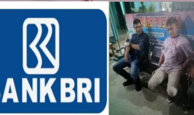Peringati Sumpah Pemuda, Kibarkan Bendera Merah Putih Dalam Kondisi Robek dan kusam Pimpinan Bank BRI cabang kampung Bogatama Terkesan Meremehkan Lambang Negara ini faktanya !!!