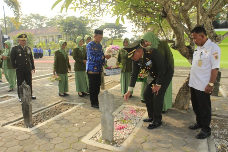 HUT Ke-78 TNI, Kodim Klaten Gelar Ziarah Nasional  