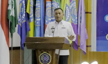 QOMARU ZAMAN BUKA JOB FAIR UM METRO, DENGAN HARAPAN MAMPU MENJEMBATANI PENCARI KERJA DAN PIHAK PERUSAHAN