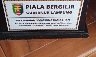 MAN 1 Metro Boyong Piala Bergilir Gubernur Lampung