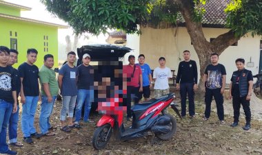 Selang 2 Hari Beraksi, Pelaku Curanmor Di Jabung Dibekuk Polisi
