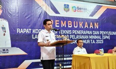 Sekda Koltim Buka Rakornis Penerapan Dan Penyusunan SPM Di Kendari