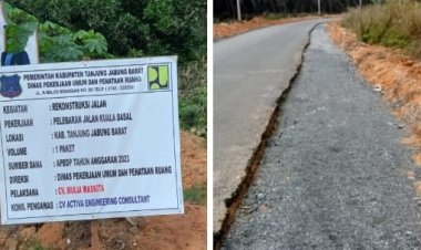 Kabid Binamarga Dinas Pekerjaan Umum Dan Penataan Ruang Tolak Perlihatkan Gambar Pekerjaan