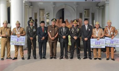 Pemkab Tanjabbar Laksanakan Upacara Peringatan Hari Pahlawan Tahun 2023
