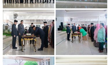 Pengambilan Sumpah. Pelantikan dan Serah Terima Jabatan