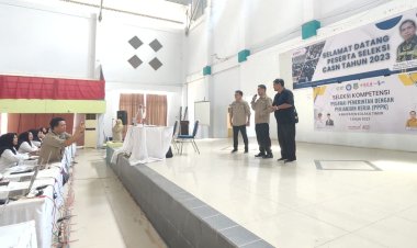 Ratusan Tenaga Kesehatan Kolaka Timur Ikuti Seleksi P3K Di Kendari