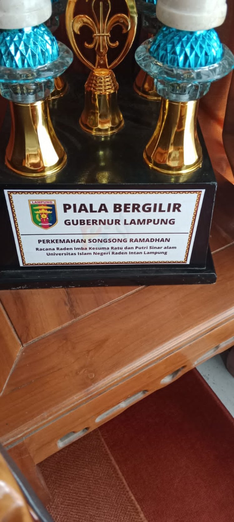 MAN 1 Metro Boyong Piala Bergilir Gubernur Lampung