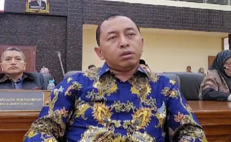 Nyumarno Meradang, PJ Bupati Tak Hadir Saat Interupsi Di Rapat Paripurna DPRD Kabupaten Bekasi