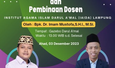 INSTITUT AGAMA ISLAM DARUL A'MAL (IAIDA) LAMPUNG