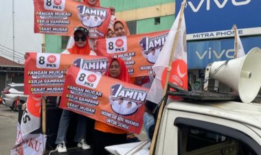 Pemilih Milenial Histeris Bertemu Teti Lestari, Caleg PKS Terpopuler di Kabupaten Bekasi