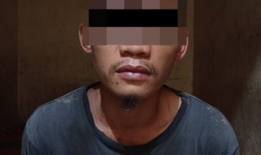 Curat di Way Kanan, Polsek Gunung Labuhan Amankan Pelaku Diduga Curi Tiga Unit HP   