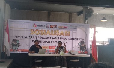 Bawaslu Morotai Gelar  Sosialisasi Pembelajaran Pengawasan Pemilu Partisipatif  Dan Leterasi Kepemiliuaan