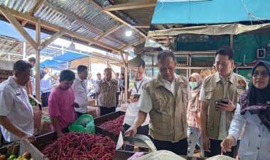 Dittipideksus Mabes Polri Monitoring Bahan Pokok Di Lampung, Stok Relatif Aman Sampai Akhir Tahun