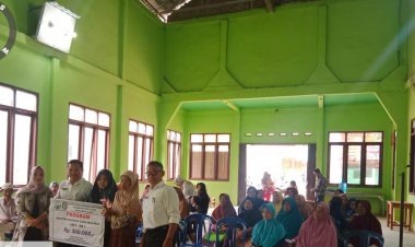 PEMBAGIAN BLT DD PEKON BANYU URIP TAHAP IV BULAN OKTOBER DESEMBER TAHUN 2023 