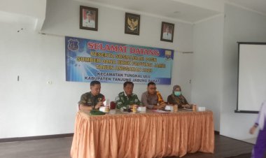 Polsek, Danramil Bersama Camat Tungkal Ulu Gelar Sosialisasi P4GN