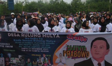 Wakil Ketua Gerinda Lampung Selatan Erma Yusneli, Ajak Masyarakat Hidup Sehat Dengan Cara Berolahraga