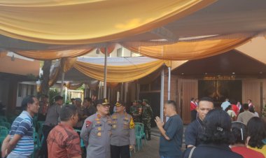 Kapolda Lampung Cek Persiapan Pengamanan Gereja untuk Pastikan Perayaan Natal Kondusif