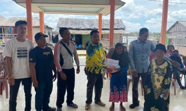 Pemerintah Desa Sidang Muara Jaya Rju Salahkan BLT DD Tahap 1 Tahun 2023