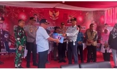 PJ Bupati Tanggamus Tinjau Poskotis Pengamanan Natal Dam Tahun Baru