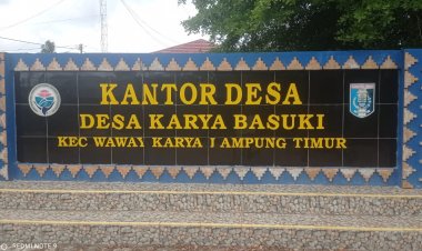 Pembangunan Desa Karya Basuki Belum Selesai , MDST Sudah Final Ada Apa ? Di Duga SPJ Di Palsukan