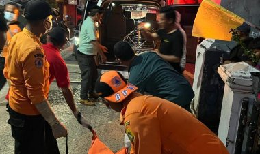 Polsek Cibinong Olah TKP Penemuan Jenazah Seorang Laki - Laki Di Dalam Rumah Kontrakan