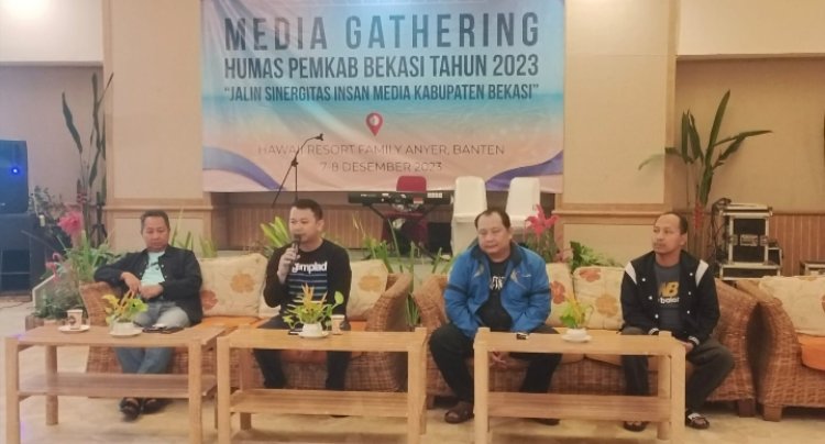 Humas Pemkab Bekasi Gelar Media Gathering 2023,  Bersama Wartawan