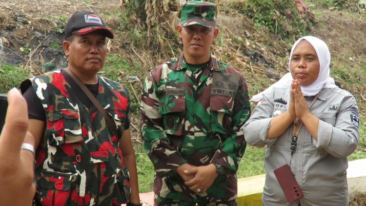 Karya Bakti TNI Antisipasi Bencana Banjir, Serta Munculnya Wabah Penyakit