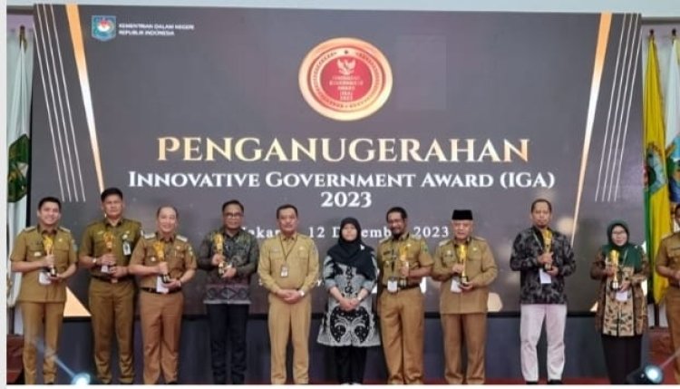 Kabupaten Tanggamus Raih Penghargaan Inovation Coverment Award 2023