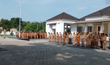 Di Apel Perdana Tahun 2024, Bupati Koltim Sampaikan Sejumlah Harapan