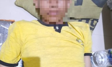 Apes, Jatuh Dari Motor Usai Mencuri, Warga Kecamatan Way Jepara Serahkan Pelaku ke Polisi