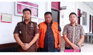 Suwondo, Kades Pancasila Natar Resmi Ditahan di Kejari Kalianda