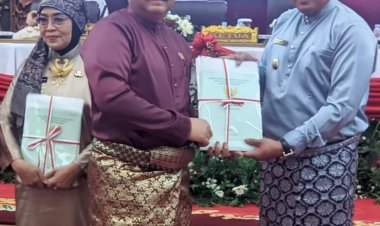 Wabup Tanjabbar Hadiri Rapat Paripurna DPRD Peringati Hari Jadi Ke-67 Provinsi Jambi