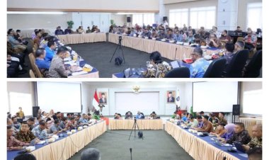 Pj. Bupati OKU H Teddy Meilwansyah Hadiri Rapat Persiapan Pengoperasian Bandar Udara Gatot Subroto