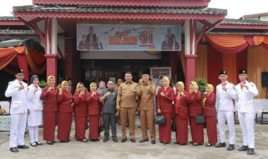 Wabup Tanjabbar Pimpin Upacara HUT ke-61 Bank 9 Jambi Cabang Kualatungkal