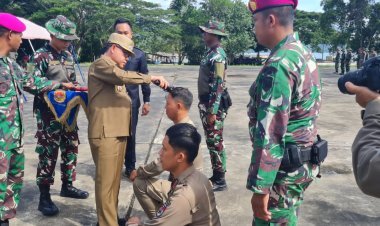 Sulpakar Datangi Markas Marinir Padang Cermin