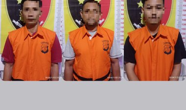 Jual Motor Pinjaman di Market Place, tiga pelaku diamankan Polsek Jati Agung