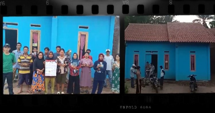 Penerima BSPS Kampung Negeri Agung Ucapakan Terima Kasih Kepada Ir. H Marwan Cik Asan 