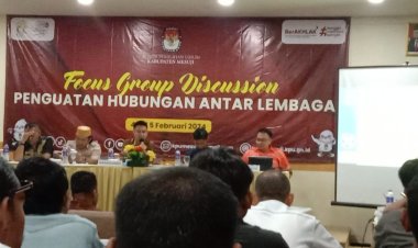 Organisasi Pers DPC MOI kabupaten Mesuji Hadiri FGD KPUD Mesuji di Hotel lee Maan